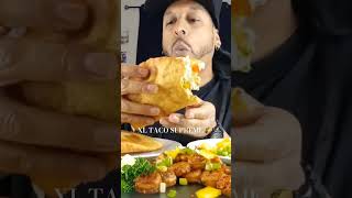 XL TACO SUPREMES HOMEMADE #xl #tacostacostacos #tacosupreme #tacos #mukbang #asmreating #ytshorts