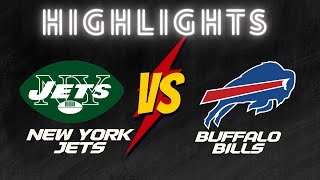 A Thrilling Showdown: Jets vs. Bills Football Game Highlights