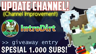 Update channel special 1k + giveaway entry!