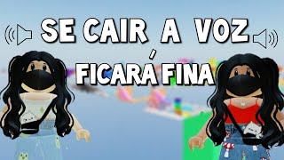 SE CAIR A VOZ FICA FINA (viramos esquilos🐿)-As Gamers