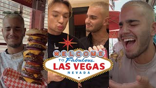 WE GOT SPANKED AT A RESTAURANT // Las Vegas vlog with Anthonin