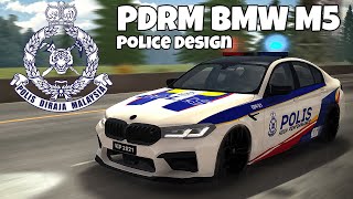 PDRM Police BMW M5 F90 Design | Car Parking Multiplayer