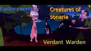 Creatures of sonaria - easter event - 🐇 Verdant Warden 🐇