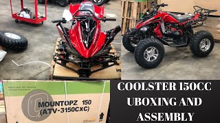 How to assemble Chinese ATV 150cc