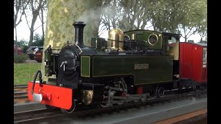 Running live steam engines day & night