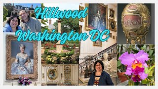 Поместье Hillwood, Washington DC. ( Хиллвуд, Вашингтон). Коллекции фарфора. Яйца Фаберже.