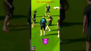 Ronaldo's crazy skills🥰 #football #freestylefootballr #cr7 #ronaldo #soccer