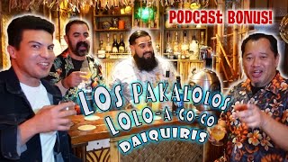 Podcast Bonus and "Lolo-A-Gogo Daiquiri" Cocktails with Surf Music Trio Los Pakalolos!