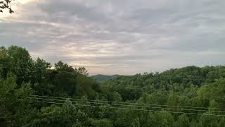 Smoky Mountain Evening Sky 4K