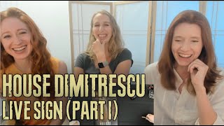 House Dimitrescu LIVE Signing (Part 1) With Maggie Robertson, Bekka Prewitt, and Nicole Tompkins