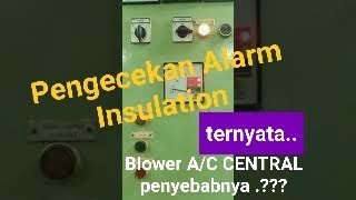 #CARA CHECK ALARM INSULATION #INSULATION ALARM #ELECTRO MOTOR INSULATION #MOTOR BLOWER INSULT