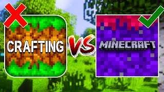 CRAFTING AND BUILDING 1.19 VS MINECRAFT 1.19 COPY - Game Comparison