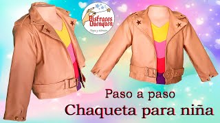 DIY. Como hacer CHAQUETA para niña 🧥 Campera o Chamarra de Sophia de Academia Unicornio #jacket