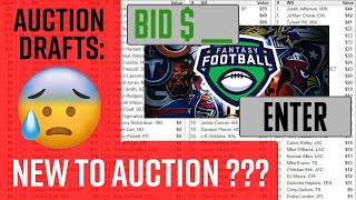 It's Your First Auction Draft: How To Prepare for your 1st Draft [Beginners Guide to Auction Drafts]