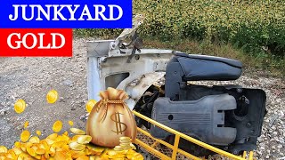 Making EASY MONEY from the JUNKYARD!!