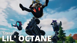 Fortnite LIL' OCTANE Emote ROCKET LEAGUE Racing Car Flip (Movie Trailers | Emotes)