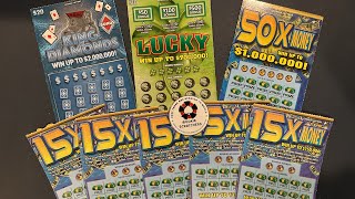 $55 mix of Georgia Lottery Scratch Off Tickets 🎟️