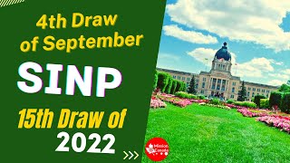 #saskatchewan PNP 2022 update | SINP Nomination | 15 September