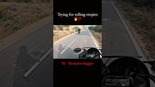 1st try failed 😞 🤢 #bike #r15v4 #r15m #yamaha #motovlog #trending #ktm #youtubeshorts #shortsvideo