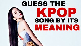 [KPOP QUIZ] - GUESS THE K-POP SONG BY ITS MEANING (EASY EDITION)