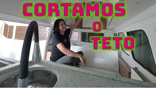 INSTALAÇÃO DO CLIMATIZADOR NA KOMBI HOME DE TETO ALTO FEITO EM CASA# 44