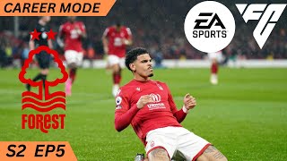 WE'RE TOP OF THE LEAGUE!! FC24 NOTTINGHAM FOREST CAREER MODE!! S2 EP5