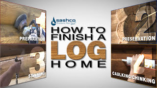 How to Finish a Log Home (Step 1)