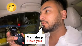 Elvish call in Manisha Rani | Manisha Rani na kya bol diya | @ElvishYadavVlogs