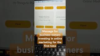 Business growth tip for business owners and entrepreneurs #onlinemarketing