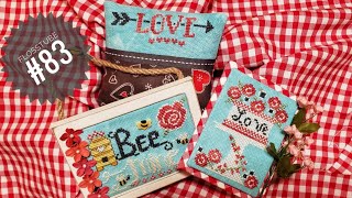 Flosstube #83 - Lots of love !! lots of stitching