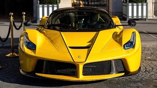 LAFERRARI APERTA JAUNE 💛💛💛 Carspotting in Paris