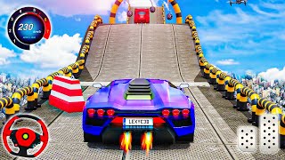 Crazy GT Car Stunt Race - Impossible Mega Ramp Race 3D - Android Gameplay