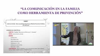 Webinar 'La comunicación en la familia como herramienta de prevención'. Carmen Caballero.