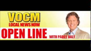 VOCM Open Line Gilbert Bennett Gets Questioned by Paddy June 04 2015