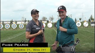 Paige Pearce Challenged to a Shoot-off!