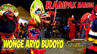 RAMPAK SINGO BARONG WONGE ARYO BUDOYO  GEDOG SANAN WETAN KOTA BLITAR 2024