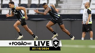 FOGÃONET LIVE: BOTAFOGO DEFINE PROGRAMAÇÃO DE TREINOS DURANTE DATA FIFA