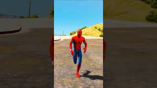 GTA5 : IRON MAN UPGRADE SPIDERMAN INTO GODSPIDER 😈🔥#hulk #ironman #gta5 #shortsfeed #hulkbuster