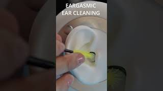 Asmr Ear Cleaning 👂 ✨ #asmr #satisfyingvideo  #satisfying