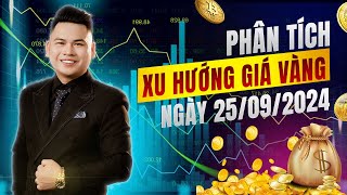 Phân tích xu hướng giá vàng ngày 25/9/2024#nhandinhxuhuongvang #forex  #nhandinhthitruong