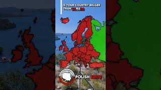 Is your country bigger than Canada