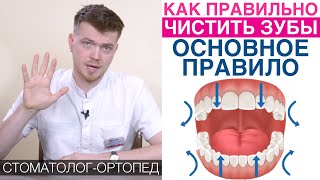 Как правильно чистить зубы - самый эффективный метод чистки зубов. Основное правило.