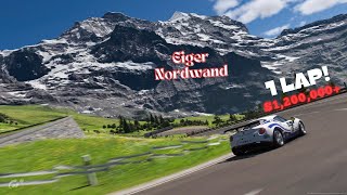 Fast Money! 1 lap $1,200,000+ at Eiger Nordwand-GT7 (Ps5)