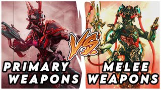 Warframe: Primary Weapons vs. Melee Weapons