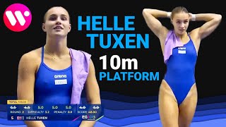 Best of Helle Tuxen from the 10m Platform | Preliminary European Games 2023