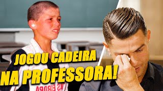 CRISTIANO RONALDO ERA HUMILHADO NA ESCOLA