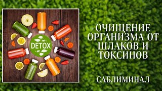 🙏ДЕТОКС | ОЧИЩЕНИЕ ОРГАНИЗМА | Саблиминал