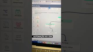 Automação no Funil de Vendas CRM 🤯 #funildevendas #automação #crm #whatsapp