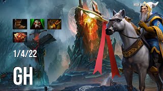 Dota 2 Pro Gameplay   GH   Keeper of the Light   1 4 22   High Skill Dota 2 / Support Nigma Galaxy