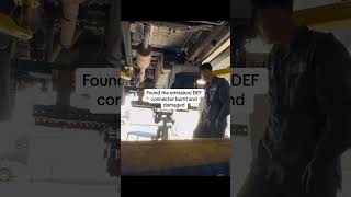 2020 Chevy Silverado 3500 DEF tank replacement #cesarthetech#automotivetechnician#deftank